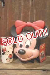 画像: gt-250618-10 Minnie Mouse / Aladdin 1980's Lunch Kit Box