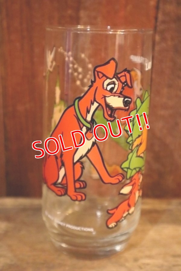 画像3: gt-250618-12 LADY & THE TRAMP / PEPSI 1970's-1980's Wonderful World of Disney Glass
