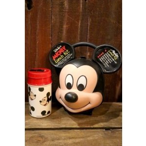 画像: gt-250618-09 Mickey Mouse / Aladdin 1980's Lunch Kit Box