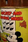 画像8: ct-250618-01 Mickey Mouse & Minnie Mouse / CHEINCO 1970's Tin Trash Box