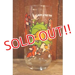 画像: gt-250618-12 LADY & THE TRAMP / PEPSI 1970's-1980's Wonderful World of Disney Glass