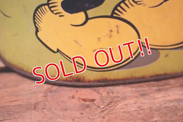 画像12: ct-250618-01 Mickey Mouse & Minnie Mouse / CHEINCO 1970's Tin Trash Box