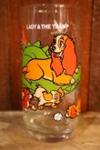 画像2: gt-250618-12 LADY & THE TRAMP / PEPSI 1970's-1980's Wonderful World of Disney Glass