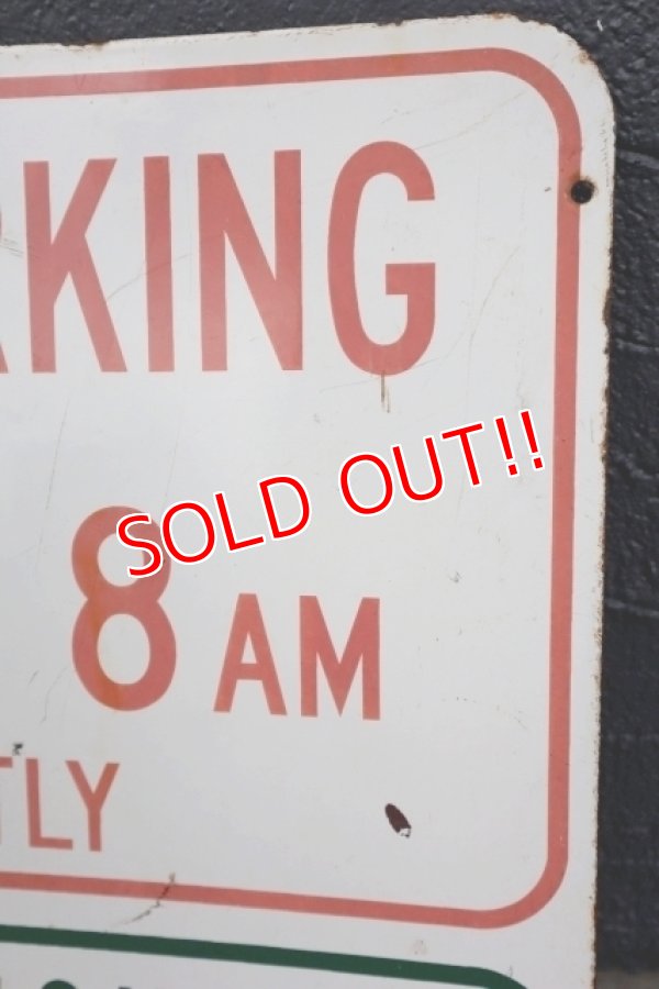 画像3: dp-250531-06 Road Sign "NO PAEKING・2 HOUR PARKING"