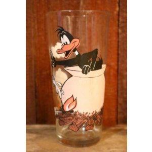 画像: gt-250618-13 Daffy Duck & Porky Pig / PEPSI 1976 Collector Series Glass (A)艶なし