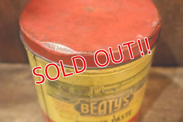 画像8: dp-250618-28 BEATY'S HAND CLEANER / 1940's-1950's Tin Can