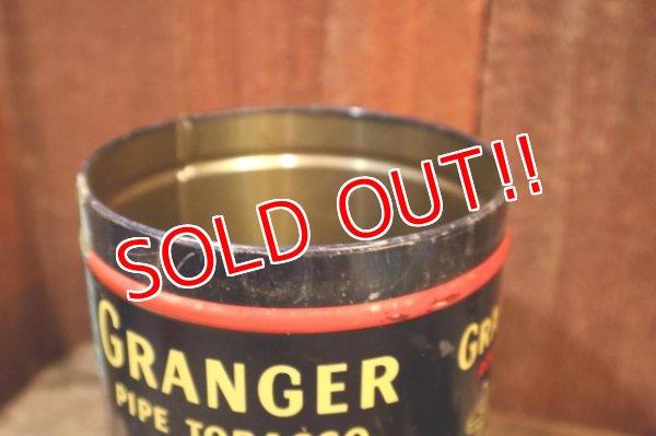 画像7: dp-250618-28 GRANGER / 1940's-1950's Pipe Tobacco Tin Can