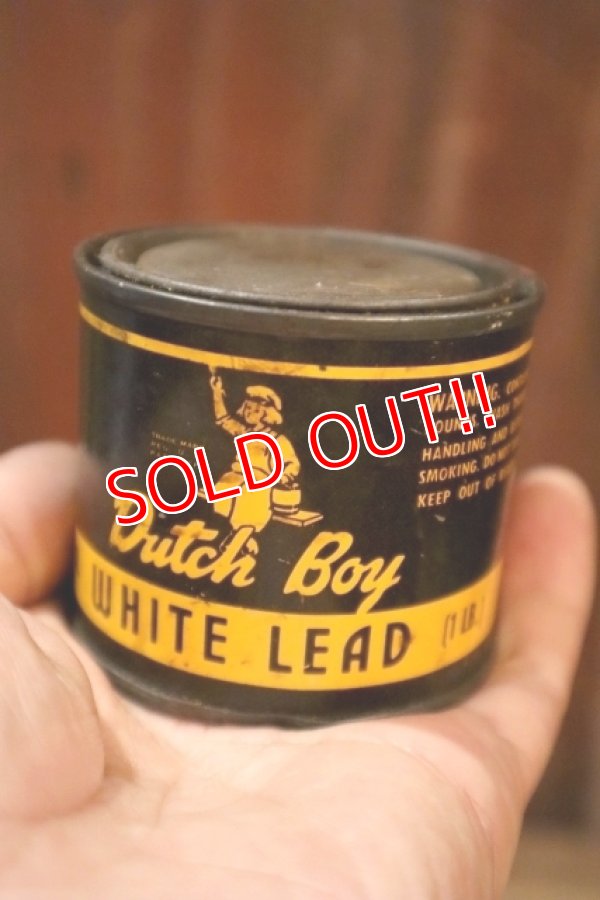 画像2: dp-250618-28 NATIONAL LEAD COMPANY / Dutch Boy 1960's WHITE LEAD CAN