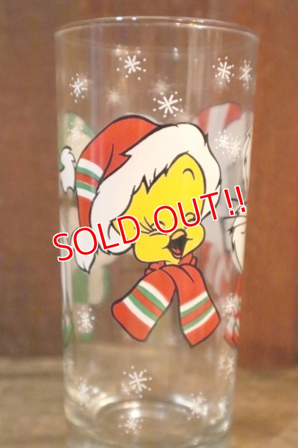 画像4: gt-250618-20 Bugs Bunny, Sylvester & Tweety / 1994 Holiday Glass