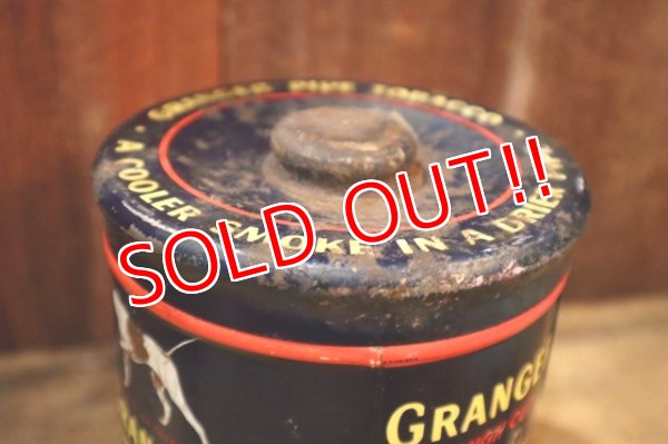 画像6: dp-250618-28 GRANGER / 1940's-1950's Pipe Tobacco Tin Can