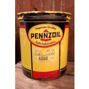 画像: dp-250618-15 PENNZOIL / 1960's-1970's 5 U.S. GALLONS CAN