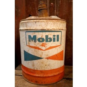 画像: dp-250618-59 Mobil / 1960's 5 U.S. GALLONS CAN