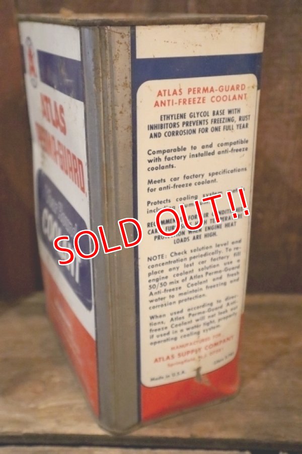 画像5: dp-250618-28 ATLAS Anti-Freeze and Coolant 1 U.S. GALLON CAN
