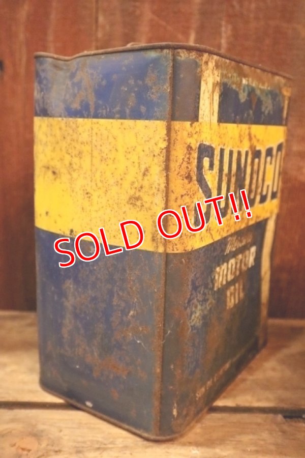 画像5: dp-250618-84 SUNOCO Mercury 1940's MORTO OIL TWO U.S. GALLONS CAN