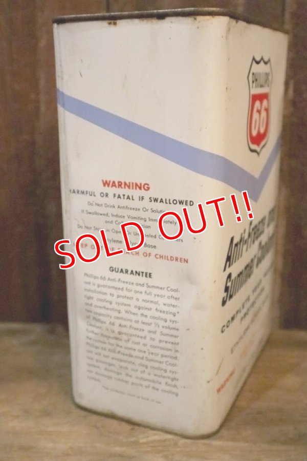 画像5: dp-250618-28 PHILLIPS 66 Anti-Freeze and Summer Coolant 1 U.S. GALLON CAN