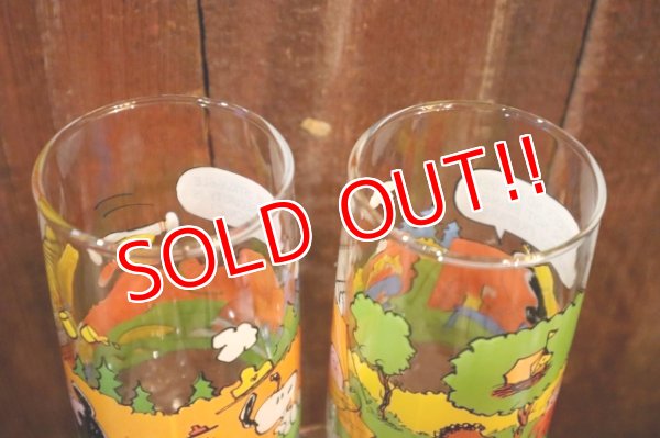 画像9: gs-250618-05 PEANUTS / McDonald's1983 Camp Snoopy Collection Glass Full set