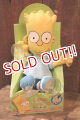 画像: ct-250319-13 the Simpsons / Bart Simpson 1990's Stick On Doll