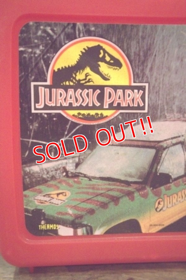 画像2: ct-250618-07 JURASSIC PARRK / THERMOS 1993 Plastic Lunch Box
