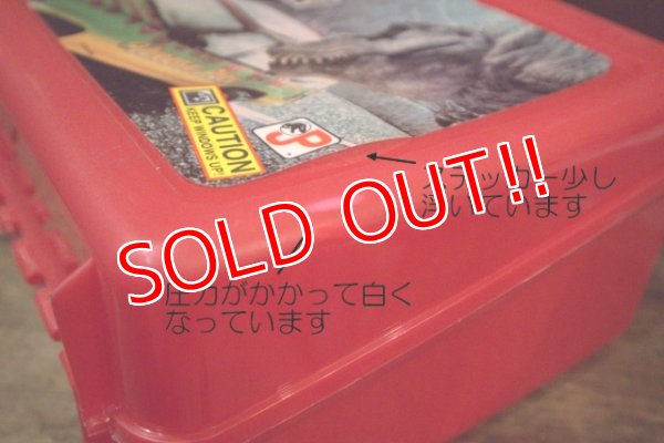 画像9: ct-250618-07 JURASSIC PARRK / THERMOS 1993 Plastic Lunch Box