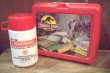 画像1: ct-250618-07 JURASSIC PARRK / THERMOS 1993 Plastic Lunch Box
