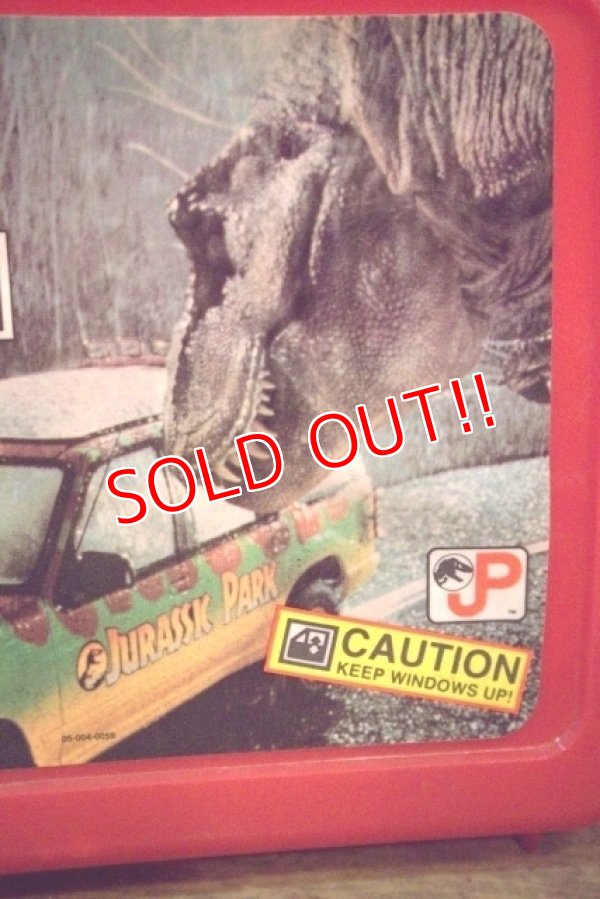 画像3: ct-250618-07 JURASSIC PARRK / THERMOS 1993 Plastic Lunch Box