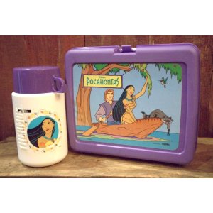 画像: ct-250618-07 POCAHONTAS / THERMOS 1990's Plastic Lunch Box
