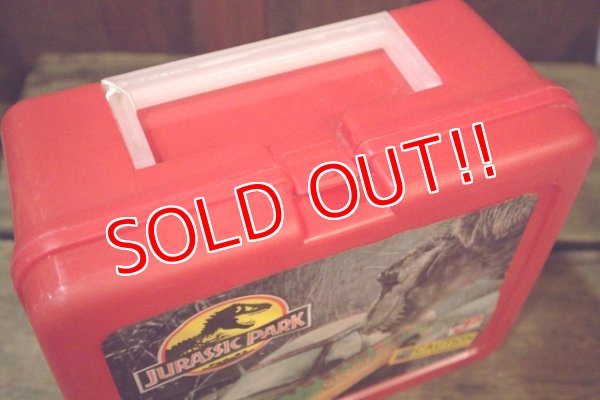 画像6: ct-250618-07 JURASSIC PARRK / THERMOS 1993 Plastic Lunch Box