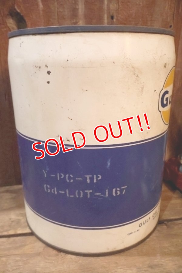 画像5: dp-250618-68 Gulf 1980's 5 U.S. GALLONS CAN