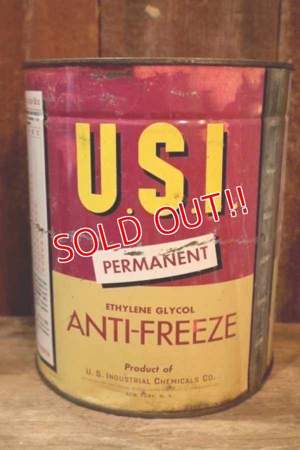 画像1: dp-250618-28 U.S.I. PERMANENT ANTI-FREEZE 1 Gallon Can