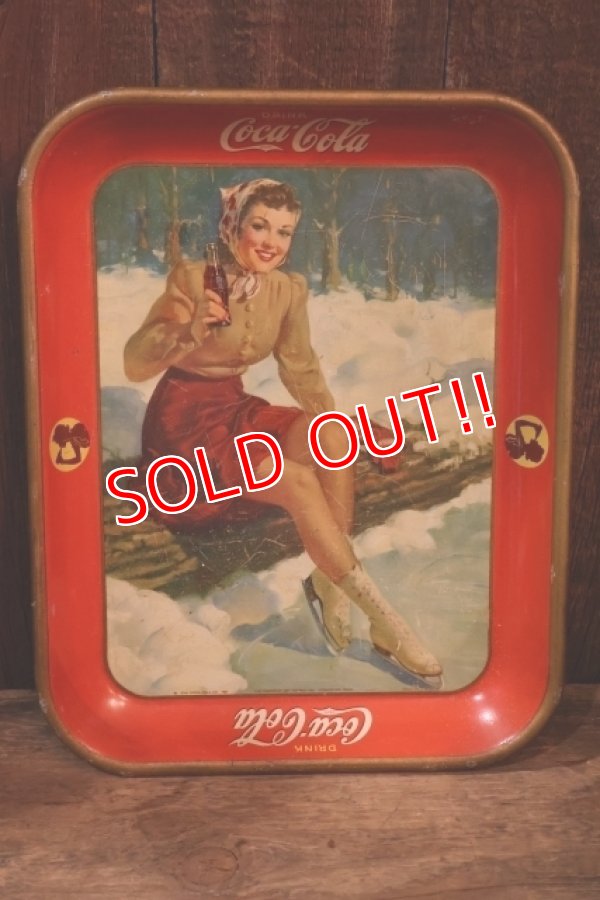 画像1: ck-031 Coca-Cola / 1941 Metal Serving Tray