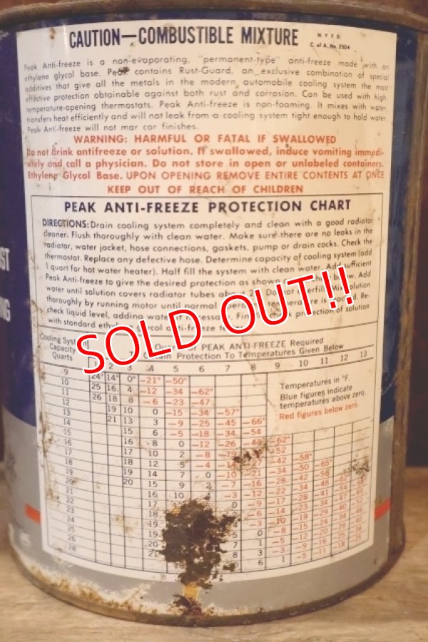 画像3: dp-250618-28 PEAK ANTI-RUST AND SUMMER COOLANT 1 Gallon Can