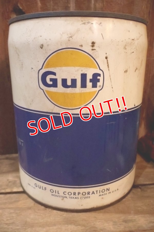 画像3: dp-250618-68 Gulf 1980's 5 U.S. GALLONS CAN