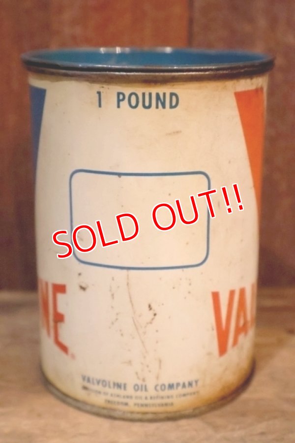 画像3: dp-250618-28 VALVOLINE / 1960's Grease Can