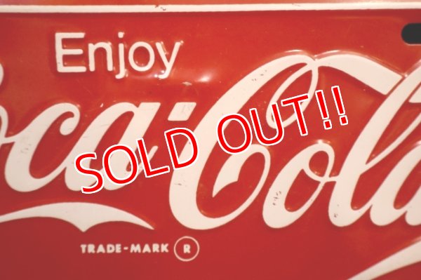 画像2: ck-029 Coca-Cola / 1990's License Plate Type Sign