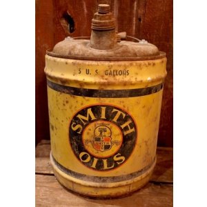 画像: dp-250618-56 SMITH OILS 1950's 5 U.S. GALLONS CAN