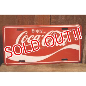 画像: ck-029 Coca-Cola / 1990's License Plate Type Sign