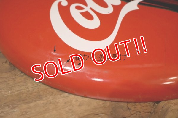 画像7: ck-030 Coca Cola / 1992 Steel Button Sign