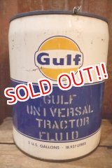 画像: dp-250618-68 Gulf 1980's 5 U.S. GALLONS CAN