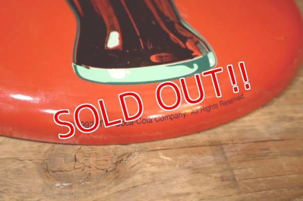 画像6: ck-030 Coca Cola / 1992 Steel Button Sign