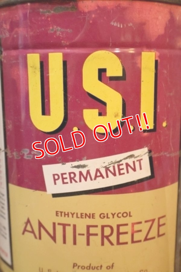 画像2: dp-250618-28 U.S.I. PERMANENT ANTI-FREEZE 1 Gallon Can