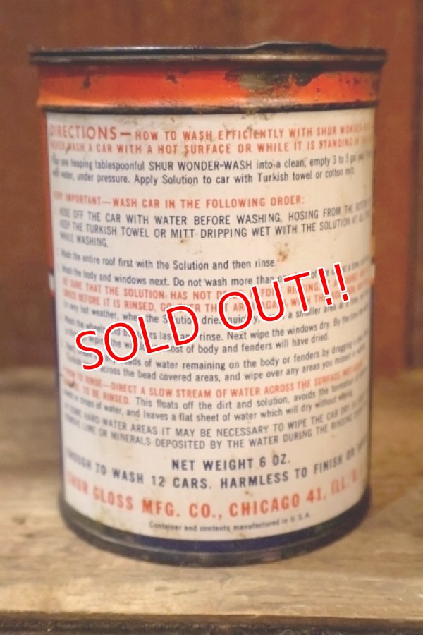 画像2: dp-250618-28 SHUR WONDER-WASH Can