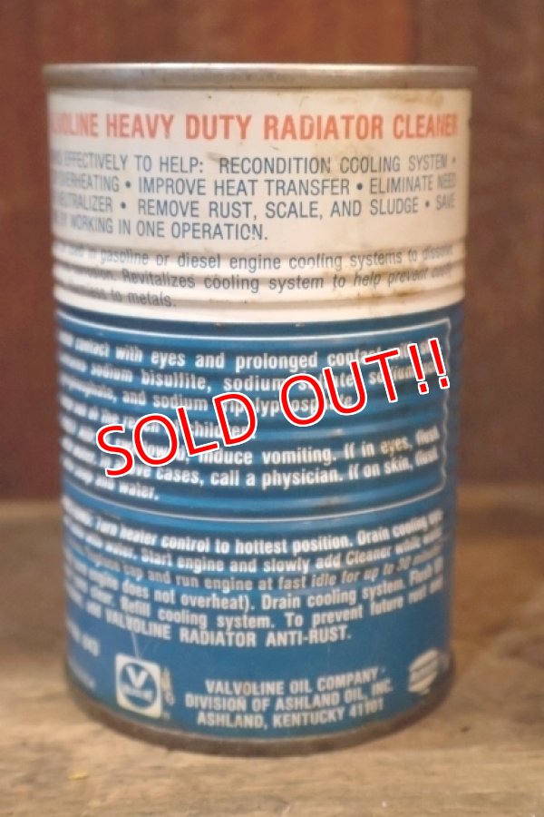 画像3: dp-250618-28 VALVOLINE Heavy Duty Radiator Cleaner Can