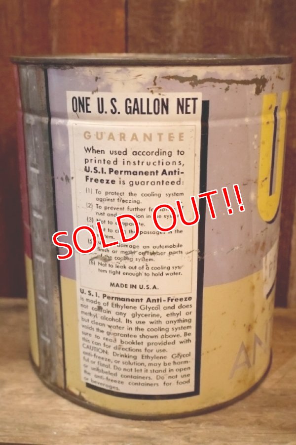 画像4: dp-250618-28 U.S.I. PERMANENT ANTI-FREEZE 1 Gallon Can
