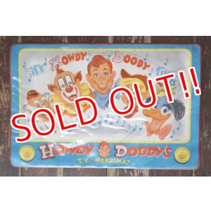 画像: ct-250618-07 HOWDY DOODY 1950's T.V. MERRIMAT Placemat