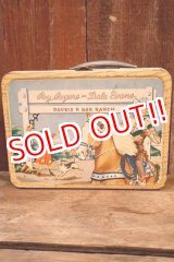 画像: ct-250618-07 Roy Rogers and Dale Evans / American Thermos 1952 Metal Lunch Box