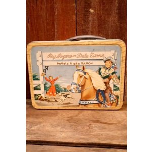 画像: ct-250618-07 Roy Rogers and Dale Evans / American Thermos 1952 Metal Lunch Box