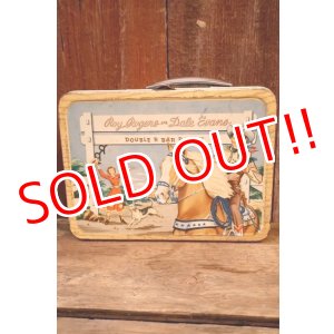 画像: ct-250618-07 Roy Rogers and Dale Evans / American Thermos 1952 Metal Lunch Box