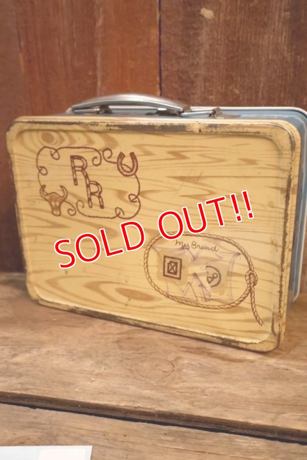 画像5: ct-250618-07 Roy Rogers and Dale Evans / American Thermos 1952 Metal Lunch Box