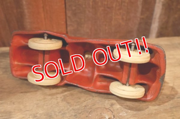 画像8: ct-250618-07 Donald Duck & Pluto / SUN RUBBER 1930's-1940's Car Toy