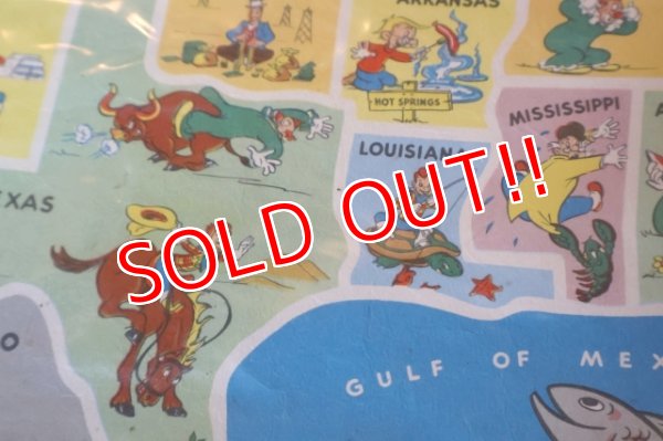 画像6: ct-250618-07 HOWDY DOODY 1950's T.V. MERRIMAT Placemat